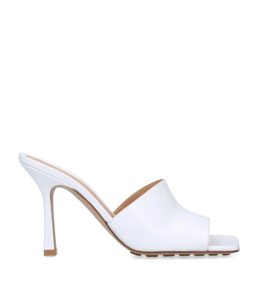 商品Bottega Veneta|Leather Stretch Sandals 90,价格¥7060,第3张图片详细描述
