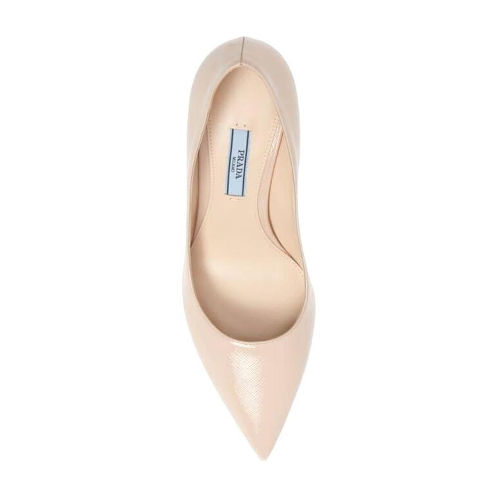 商品Prada|Saffiano Leather 85mm High-heel Pumps,价格¥5230,第6张图片详细描述