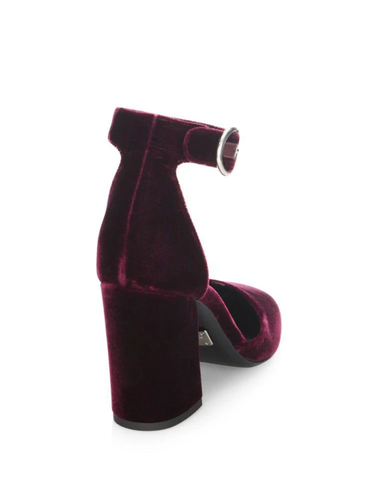 商品Michael Kors|Rena Velvet Ankle Strap Pumps,价格¥3902,第2张图片详细描述