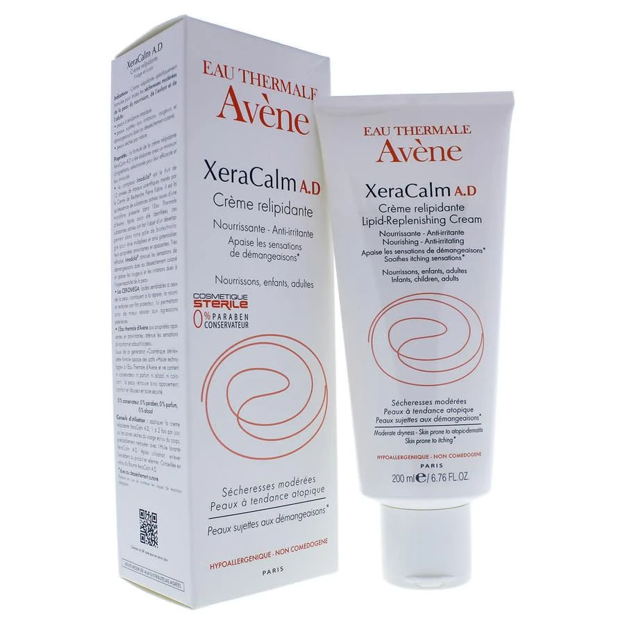 商品Avene|Xeracalm A.D Lipid-Replenishing Cream by Avene for Women - 6.7 oz Cream,价格¥261,第1张图片