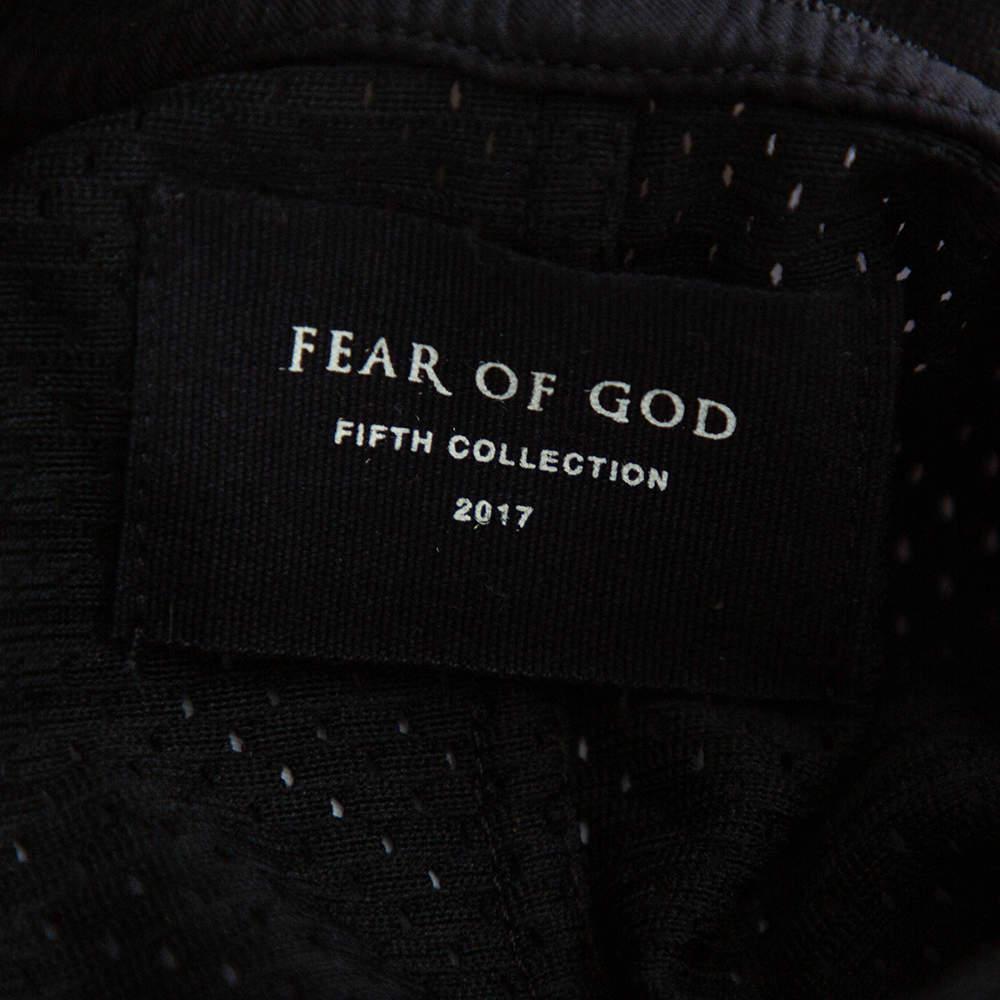 商品[二手商品] Fear of god|Fear of God Black Synthetic Logo Print Long Sleeved Mesh-Jersey T-Shirt S,价格¥4725,第7张图片详细描述