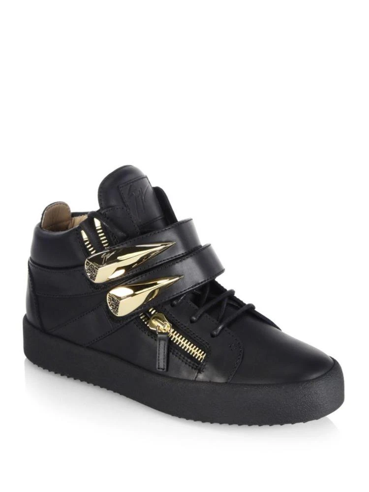 商品Giuseppe Zanotti|Mid-Top Double Strap Sneakers,价格¥4477,第1张图片