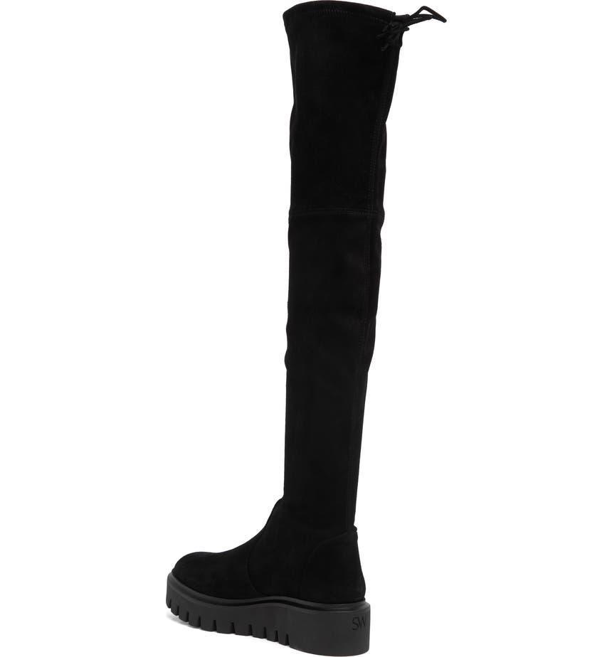 商品Stuart Weitzman|Chalet City Lug Sole Over-the-Knee Boot,价格¥2576,第4张图片详细描述