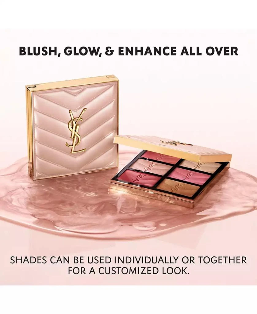 商品Yves Saint Laurent|Limited-Edition Golden Oasis Face Palette,价格¥532,第2张图片详细描述