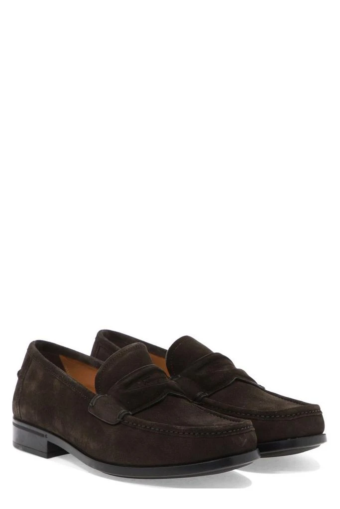 商品Salvatore Ferragamo|Salvatore Ferragamo Classic Penny Loafers,价格¥5035,第3张图片详细描述