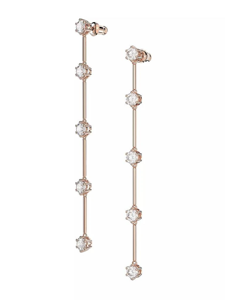 商品Swarovski|Re Constella Rose Goldtone & Crystal Drop Earrings,价格¥1267,第4张图片详细描述