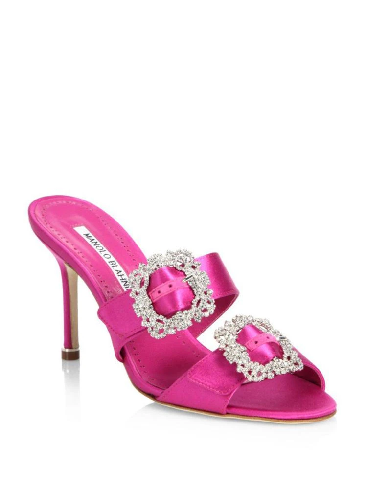 商品Manolo Blahnik|Mulussanhan 90 Crystal 穆勒鞋,价格¥3283,第1张图片