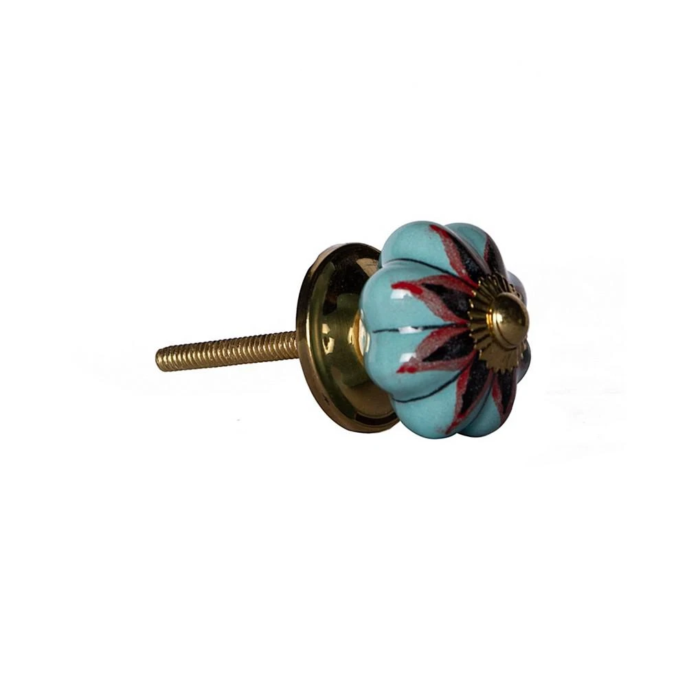 商品KNOB-IT|Handpainted Ceramic Knob Set of 12,价格¥469,第3张图片详细描述