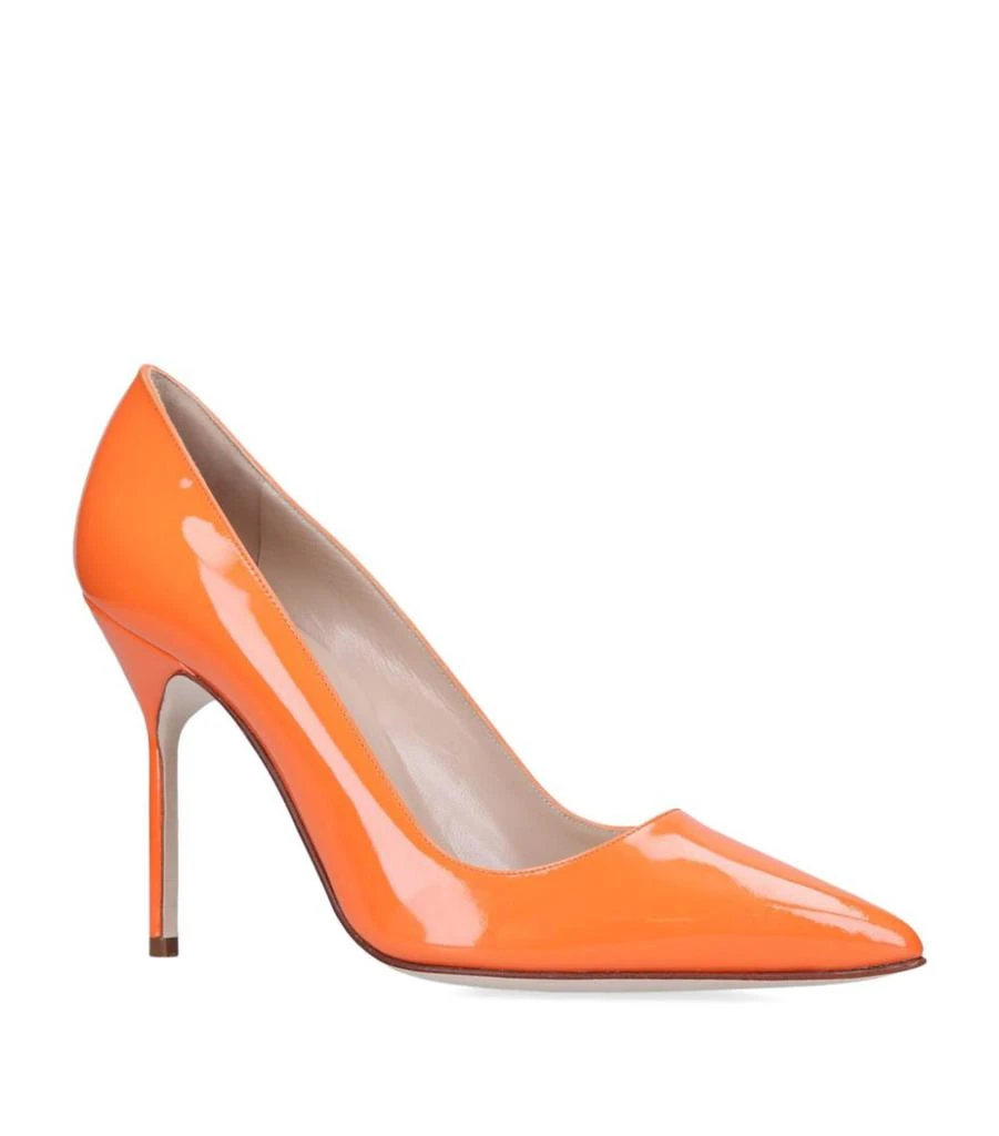 商品Manolo Blahnik|Leather BB Pumps 105,价格¥3993,第1张图片