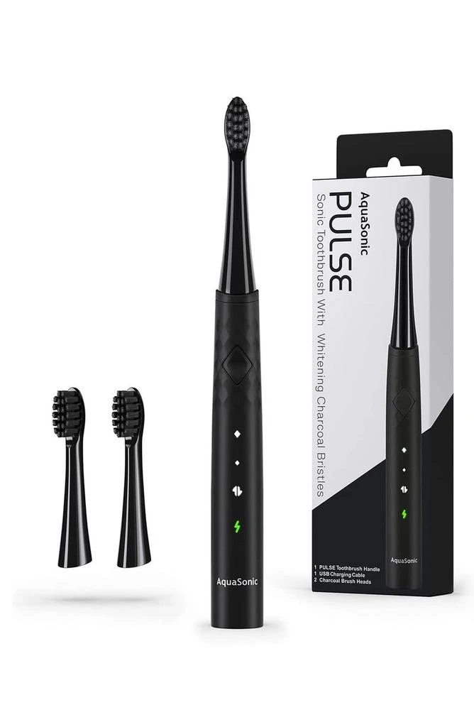 商品AquaSonic|Pulse Ultra Whitening Electric Toothbrush - Midnight Black,价格¥227,第1张图片