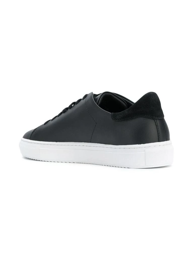商品Axel Arigato|90 Clean Black Low Top Sneakers With Logo Lettering On The Side In Leather Man,价格¥2137,第3张图片详细描述