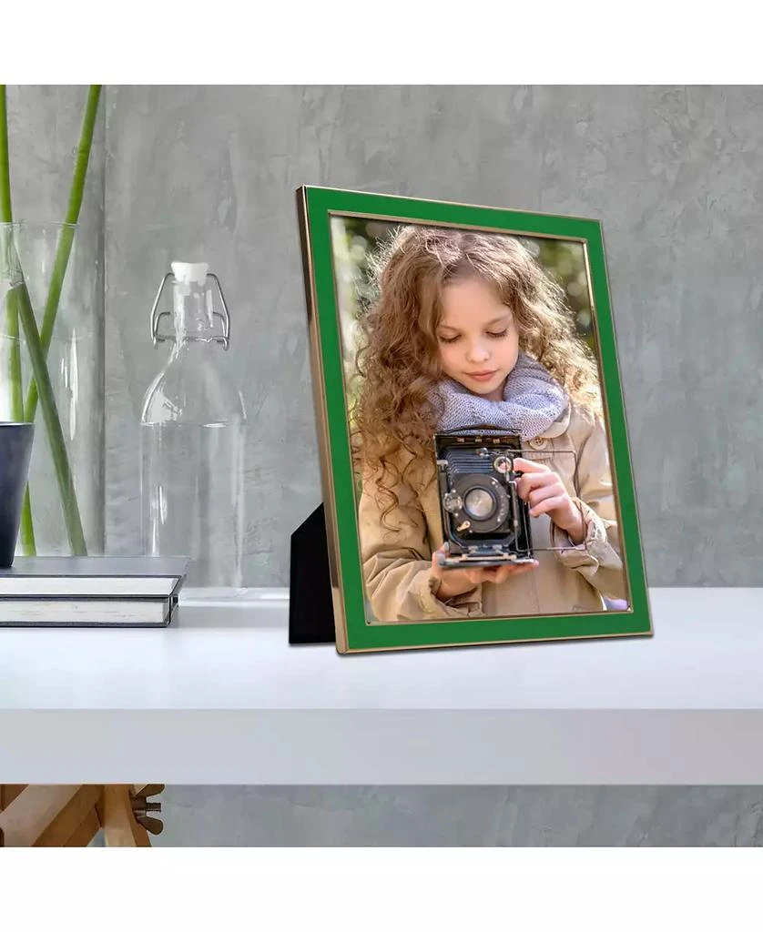商品Lawrence Frames|Metal and Enamel Picture Frame, 8" x 10",价格¥296,第4张图片详细描述