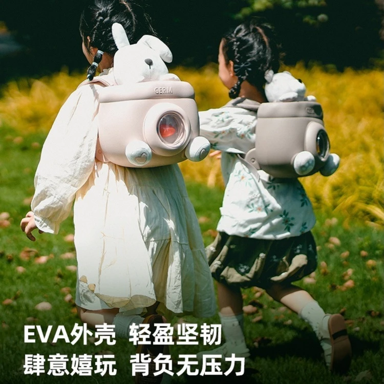 日本GERM格沵 格沵卡卡兔/抱抱熊 旅行包 上学儿童双肩包书包背包 商品