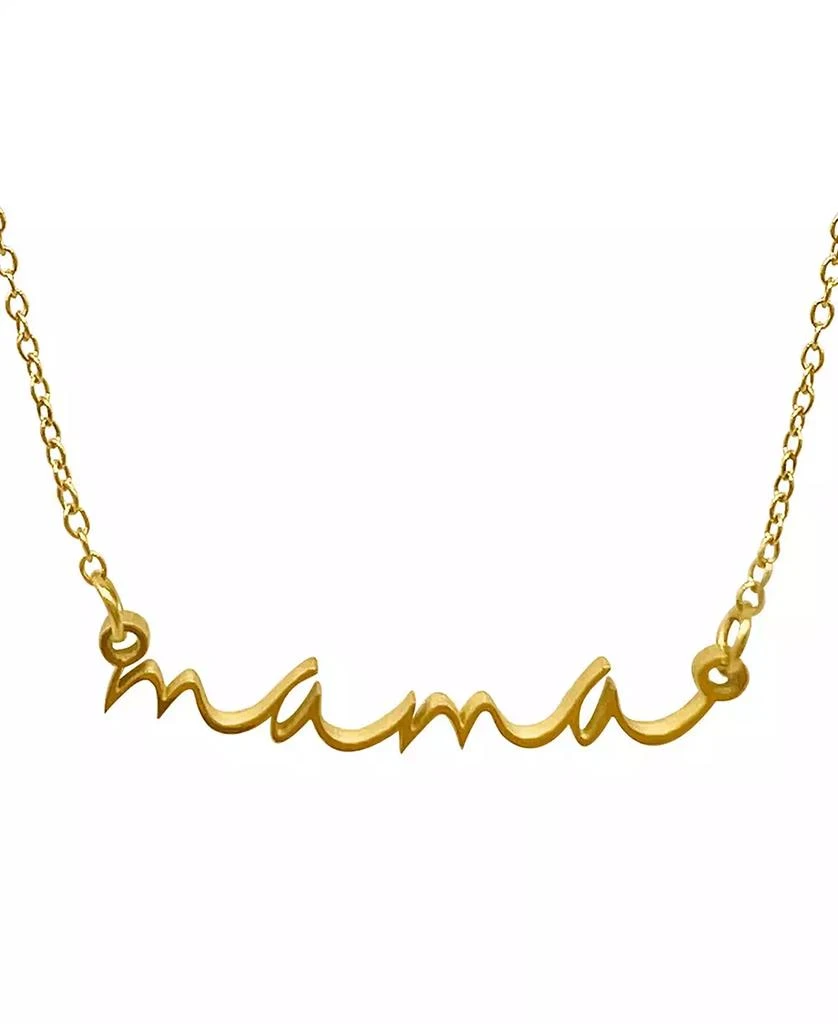 商品ADORNIA|Cursive Mama Necklace,价格¥117,第1张图片