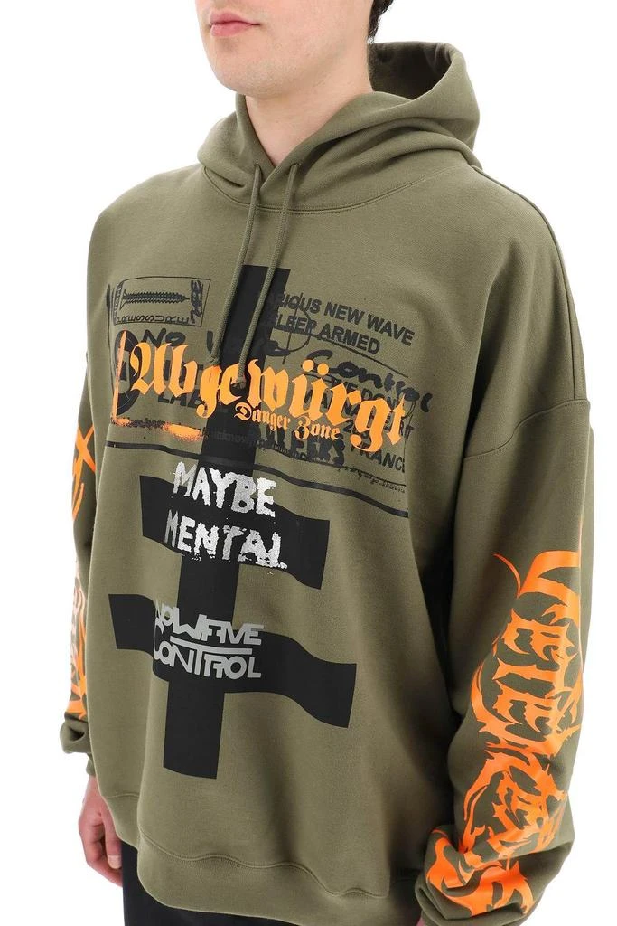 商品Vetements|MAYBE MENTAL HOODIE,价格¥4664,第5张图片详细描述