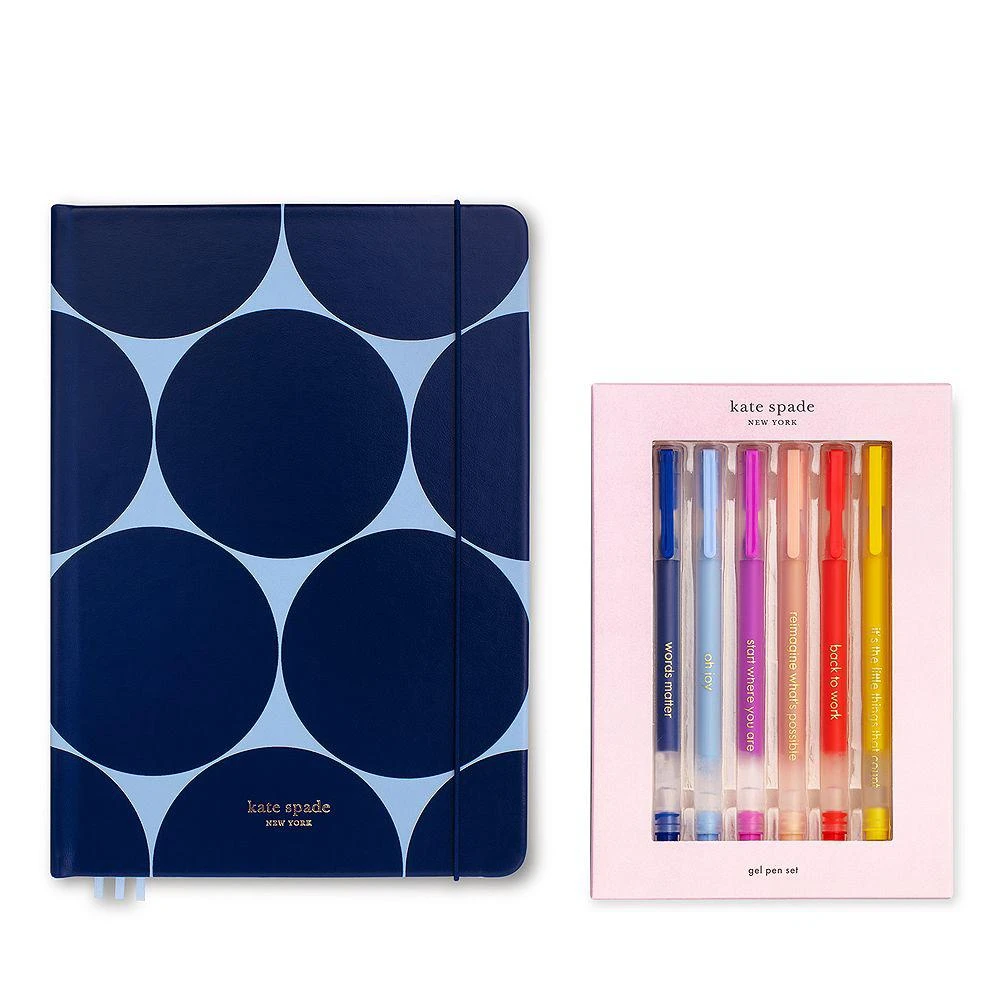 商品Kate Spade|Joy Dot Notebook and Gel Pens,价格¥353,第1张图片