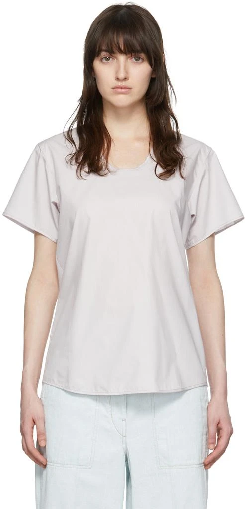 商品Lemaire|Purple Cotton T-Shirt,价格¥1194,第1张图片