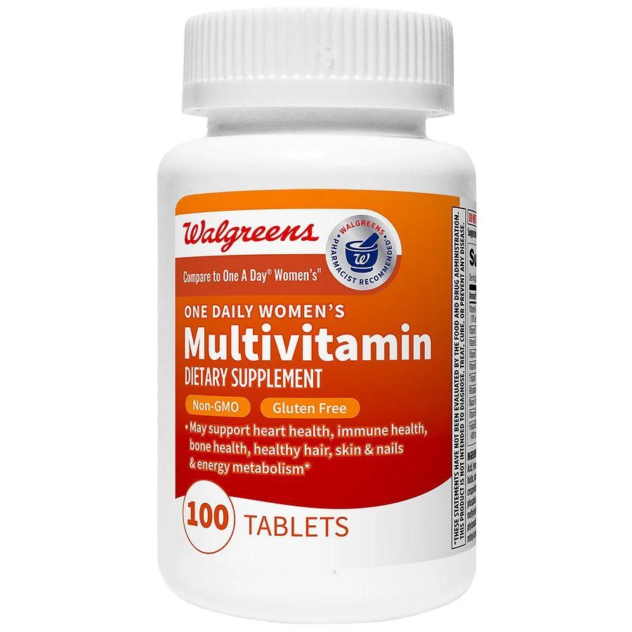 商品Walgreens|One Daily Women's Multivitamin (100 days),价格¥84,第3张图片详细描述