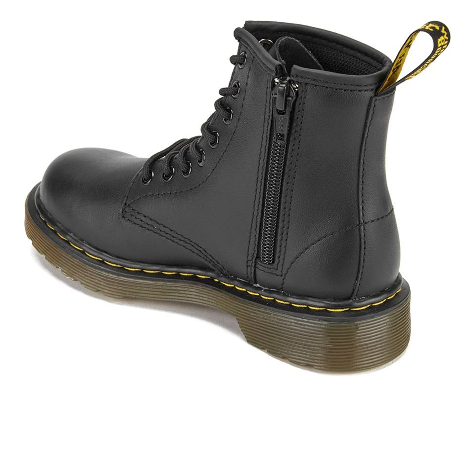 商品Dr. Martens|DR. MARTENS KIDS' 1460 SOFTY LEATHER LACE-UP BOOTS - BLACK,价格¥401,第4张图片详细描述