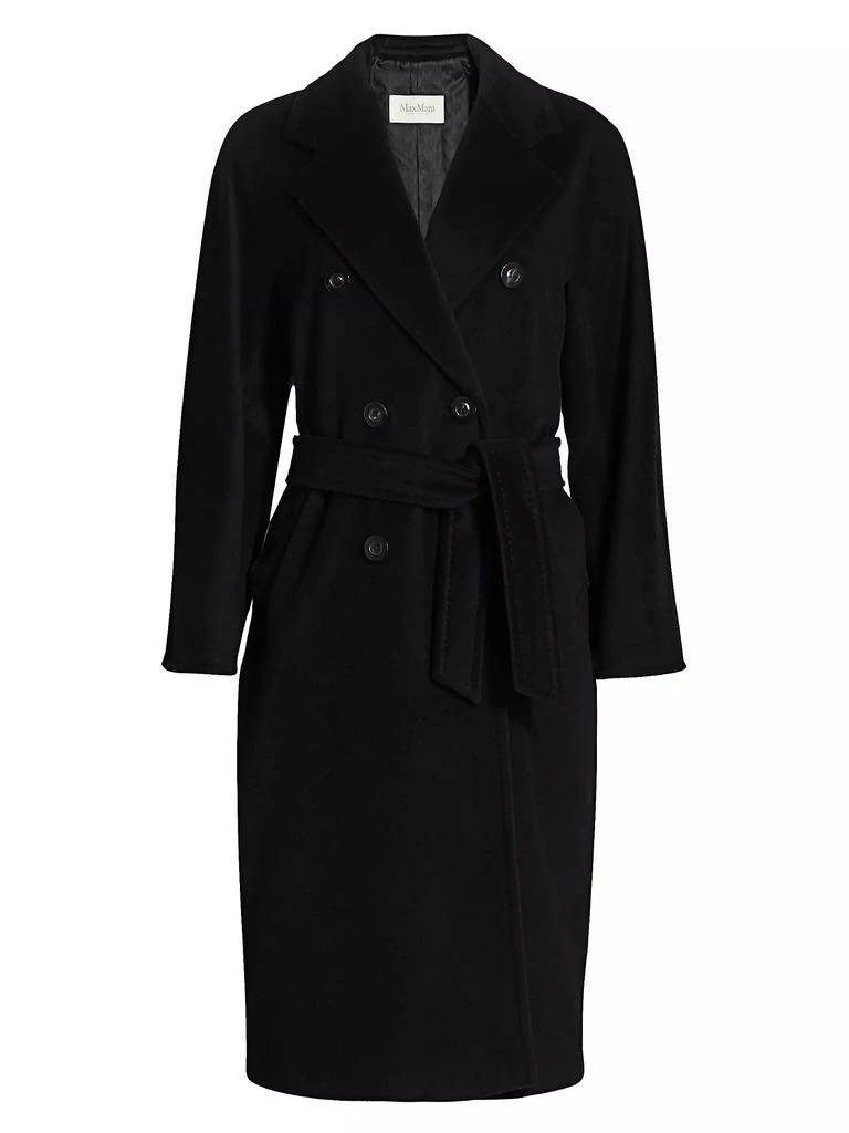 商品Max Mara|101801 Icon Madame Wool & Cashmere Double-Breasted Coat,价格¥32677,第1张图片