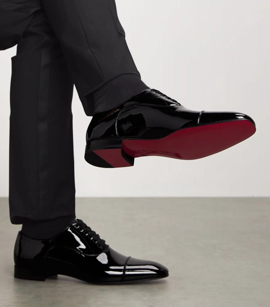 商品Christian Louboutin|Greggo Patent Oxford Shoes,价格¥7593,第5张图片详细描述