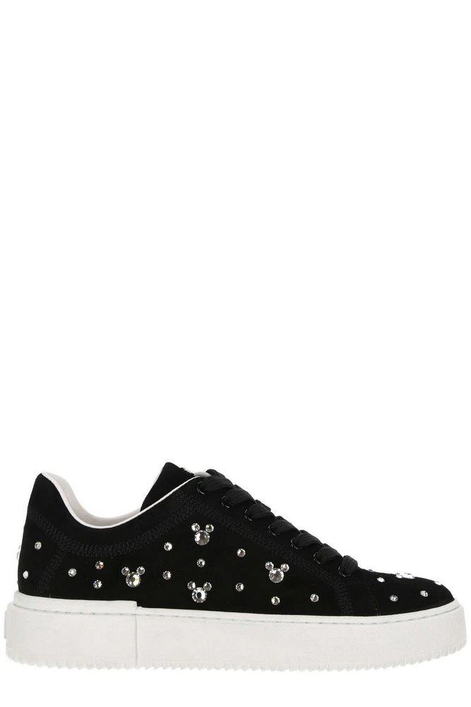 商品Stuart Weitzman|Stuart Weitzman Round Toe Lace-Up Sneakers,价格¥1638,第1张图片