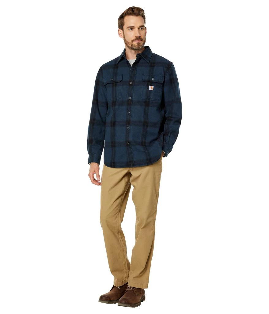 商品Carhartt|Loose Fit Heavyweight Flannel Long Sleeve Plaid Shirt,价格¥375,第4张图片详细描述