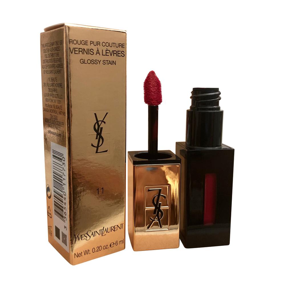 product YSL | Yves Saint Laurent Rouge Pur Couture Glossy Stain #11 Rouge Gouache 0.20 OZ img
