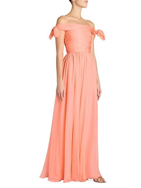 商品Giambattista Valli|Silk Georgette Off-The-Shoulder Gown,价格¥50944,第4张图片详细描述