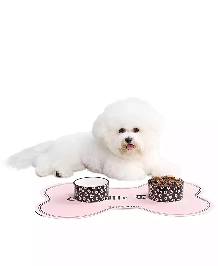 商品Juicy Couture|Give Me Treats Pet Bowl Leopard 16 oz Ceramic Bowls, Set of 2,价格¥235,第2张图片详细描述