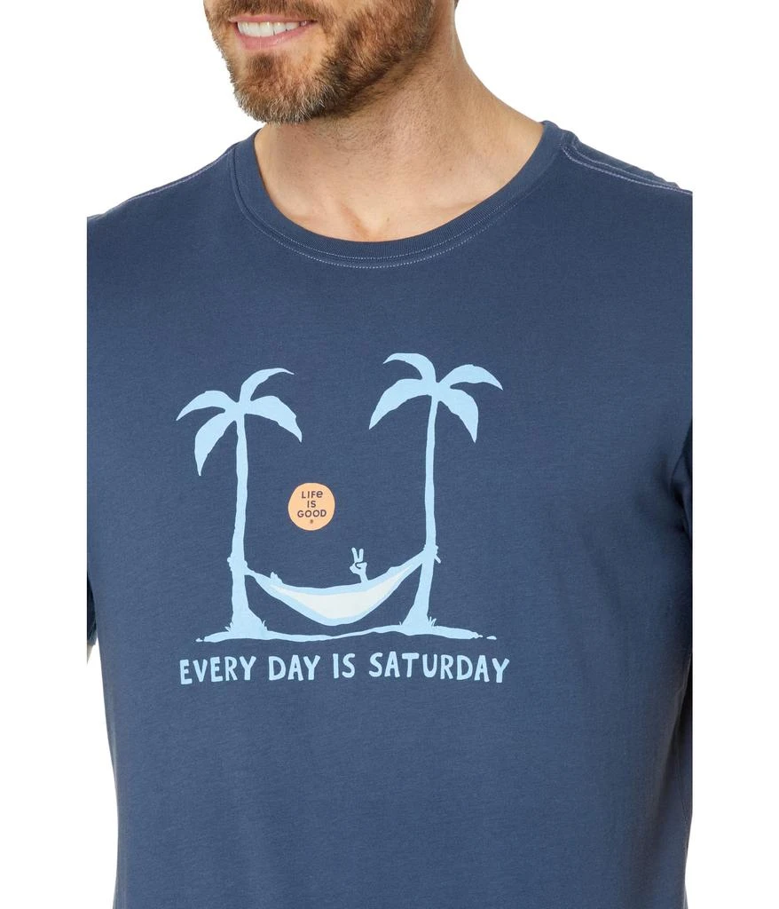 商品Life is Good|Saturday Hammock Palms Short Sleeve Crusher-Lite™ Tee,价格¥190,第3张图片详细描述