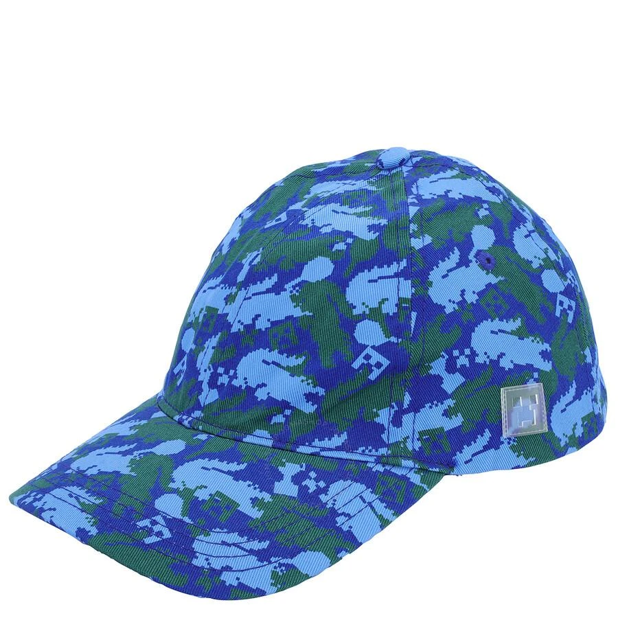 商品Lacoste|Lacoste Cosmic/Forest Green/Ether Minecraft Print Organic Cotton Cap,价格¥447,第1张图片