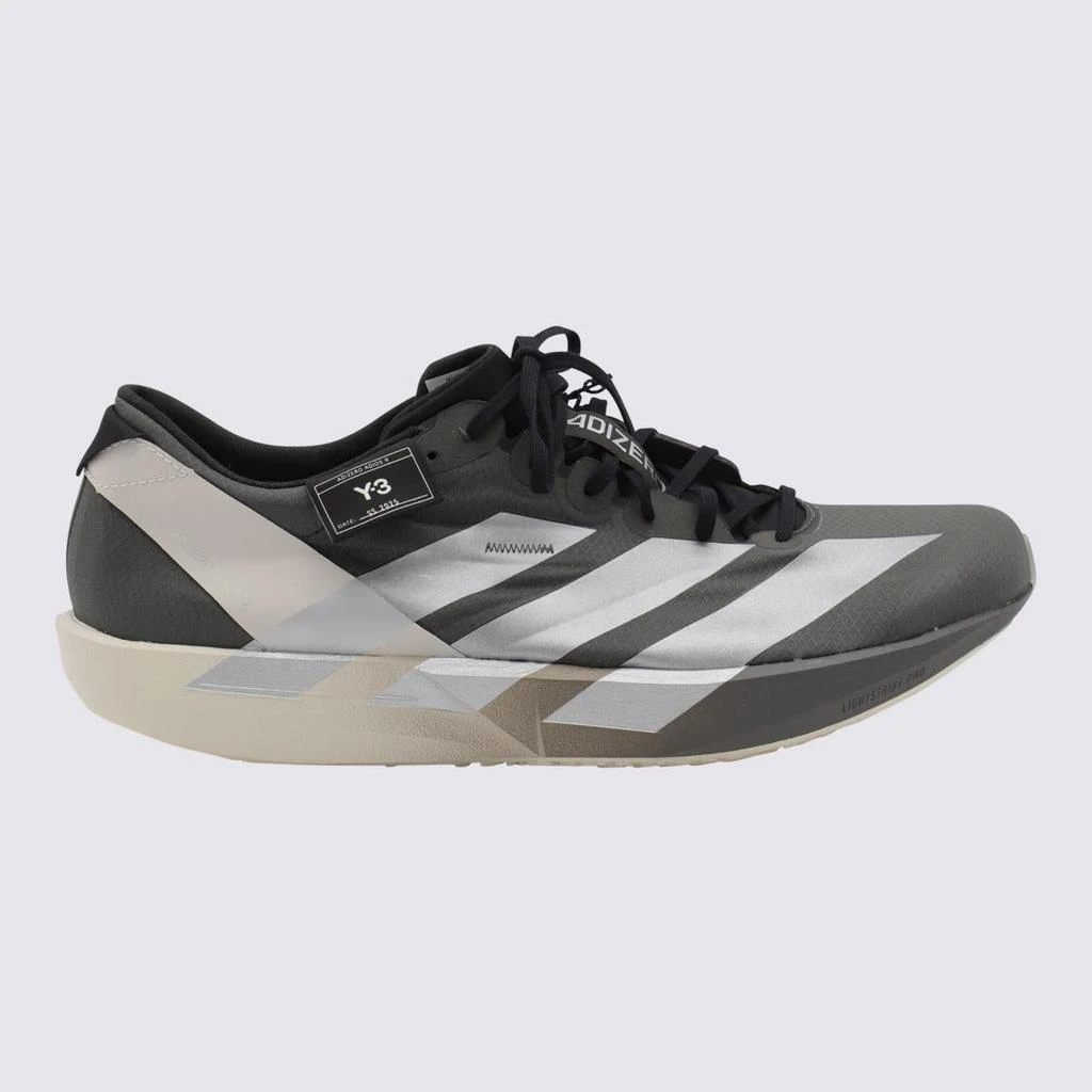 商品Y-3|Y-3 Adidas Grey Adios 9 Sneakers,价格¥1608,第1张图片