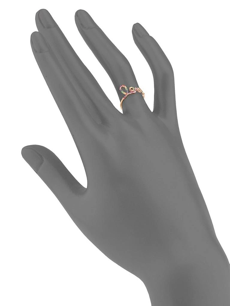 商品Sydney Evan|Large Love Rainbow Sapphire Ring,价格¥9254,第2张图片详细描述