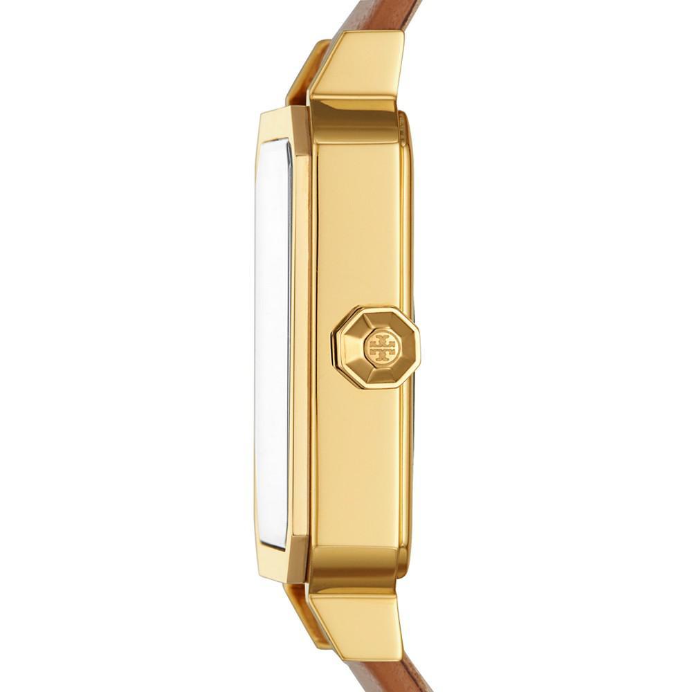 商品Tory Burch|Women's Robinson Luggage Leather Roller Bar Strap Watch 27x29mm,价格¥1870,第4张图片详细描述