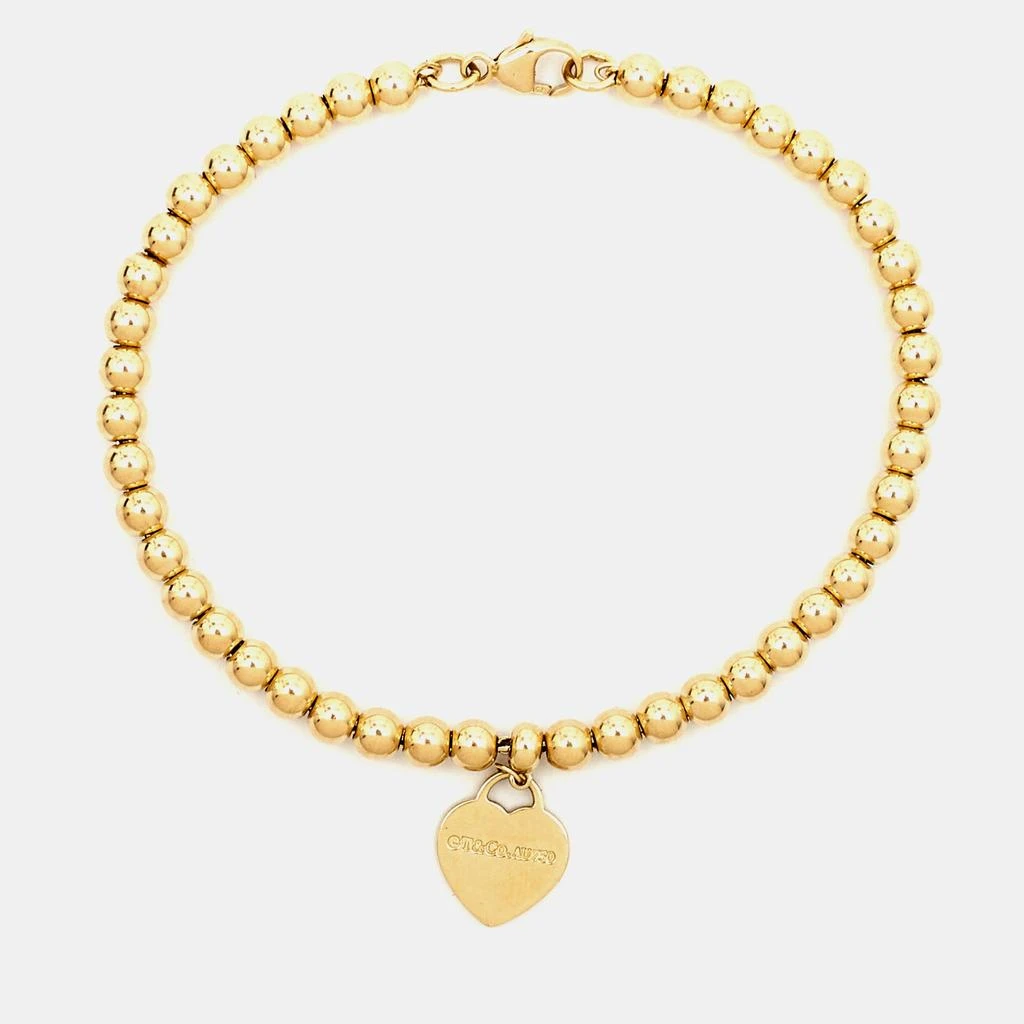 商品[二手商品] Tiffany & Co.|Tiffany & Co. Return To Tiffany 18K  Gold Beaded Bracelet,价格¥28943,第2张图片详细描述