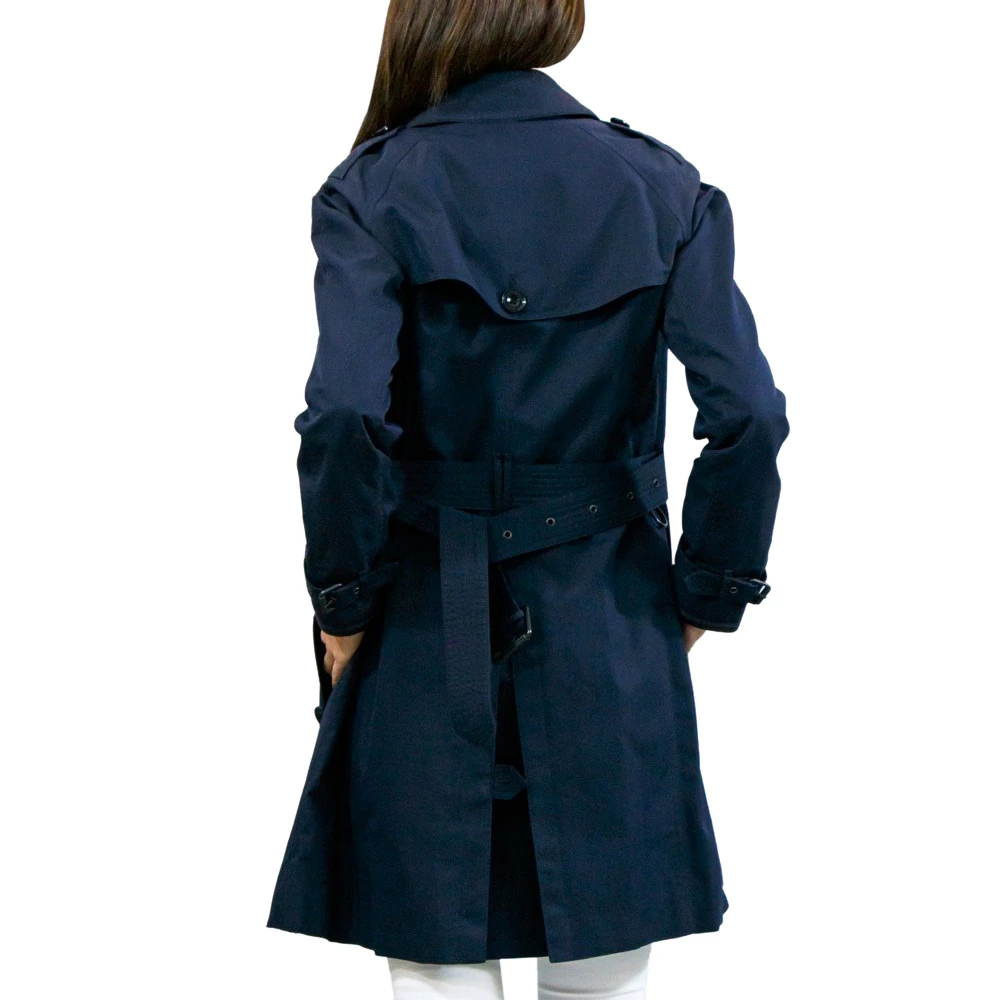 BURBERRY 海军蓝色女士风衣 3946321 商品