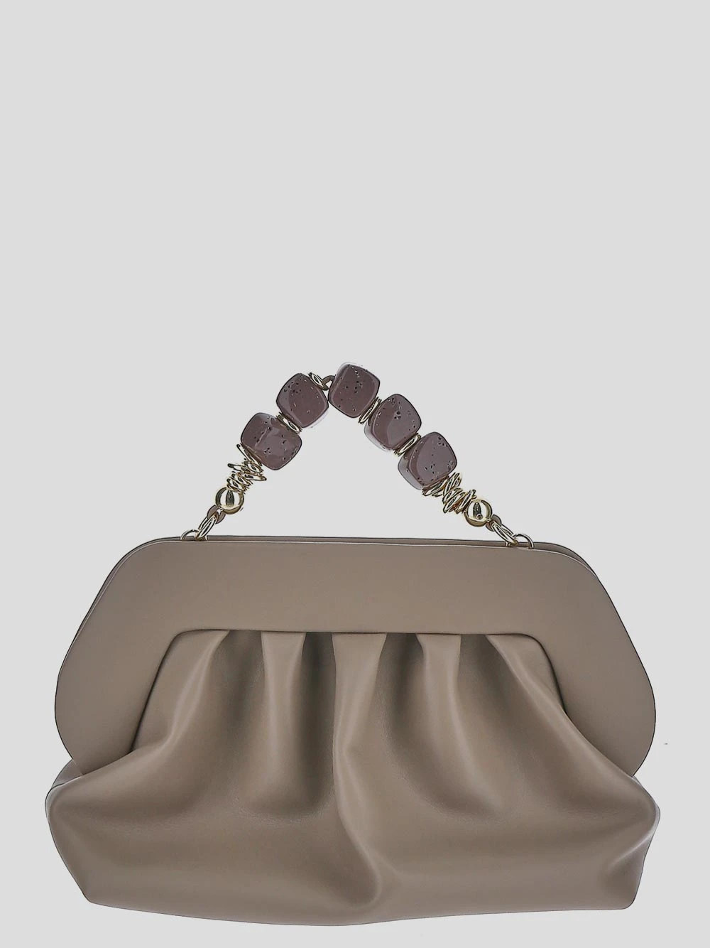 商品【商品预售7天】 THEMOIRe|THEMOIRe 女士手拿包 TMFW22BBN6BIOSLIGHTTAUPE 米白色,价格¥1905,第3张图片详细描述