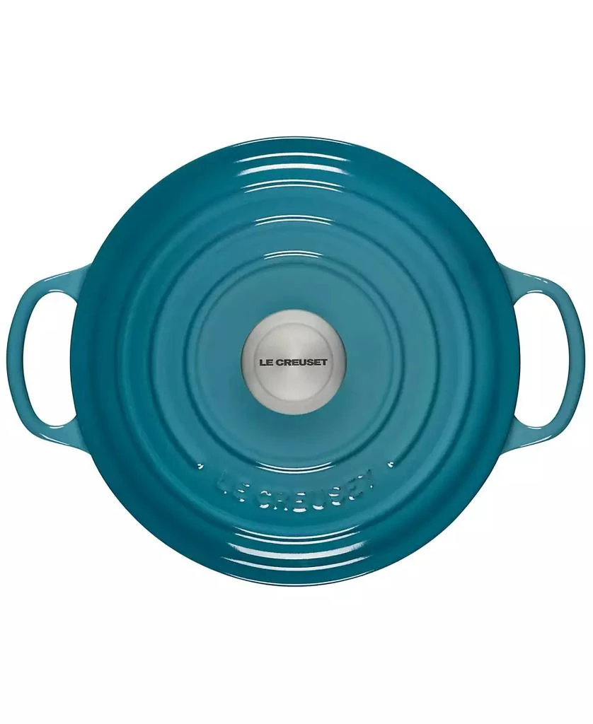 商品Le Creuset|4.5-Qt. Signature Enameled Cast Iron Round Dutch Oven,价格¥2915,第3张图片详细描述