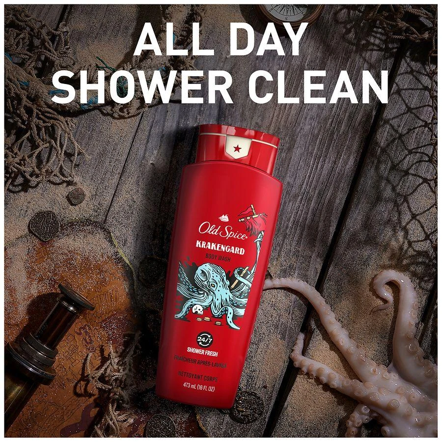 Cleansing Body Wash for Men, 24/7 Shower Clean Krakengard, Deep Ocean 商品