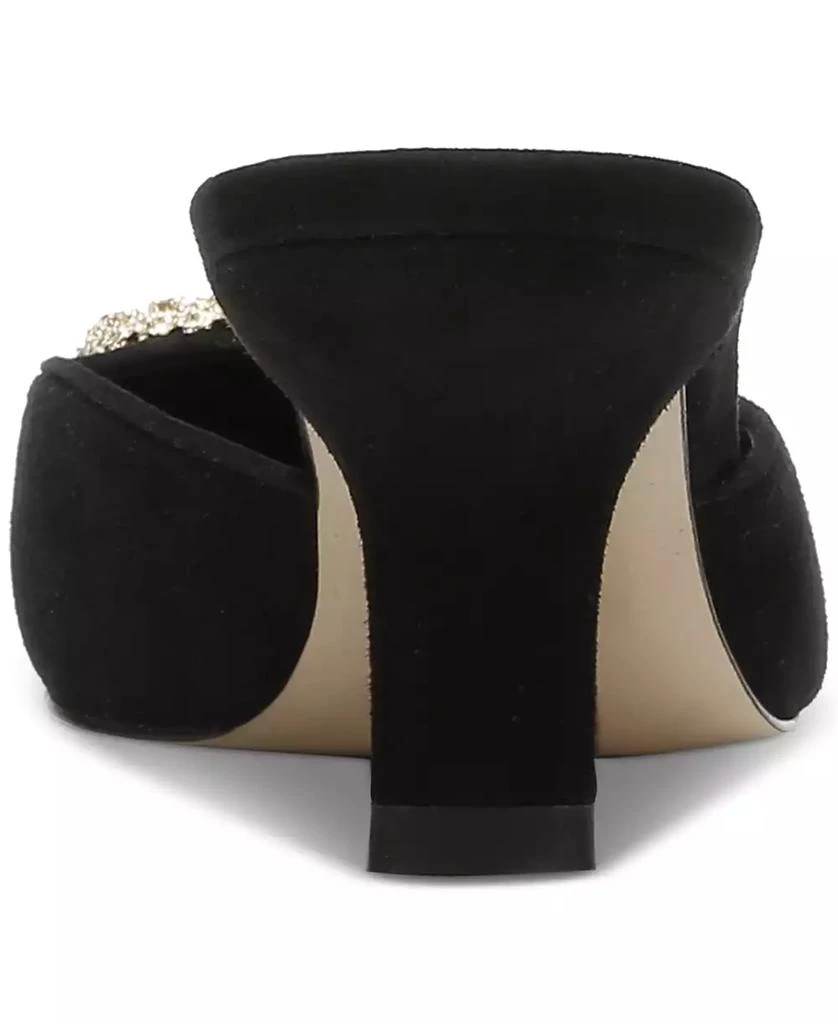 商品Sam Edelman|Women's Brit Embellished-Buckle Dress Mules,价格¥447,第3张图片详细描述