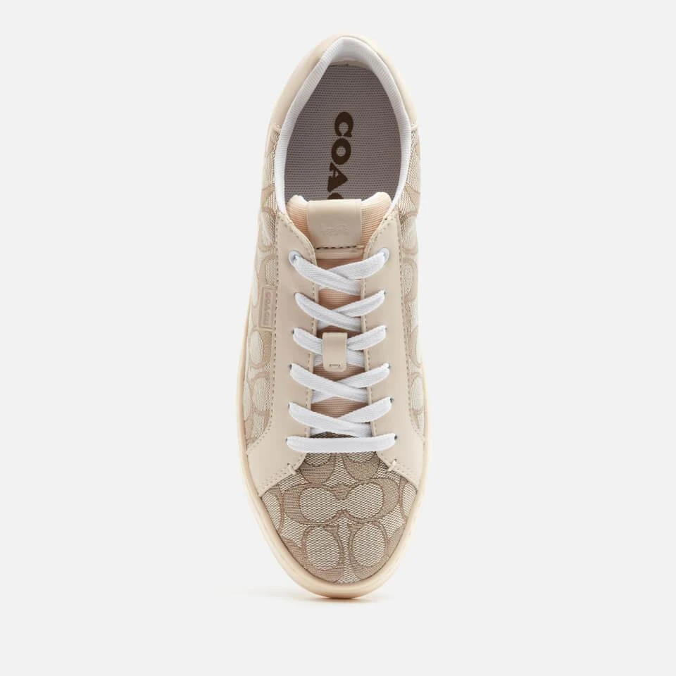 商品Coach|COACH WOMEN'S CANVAS-JACQUARD TRAINERS,价格¥1040,第3张图片详细描述