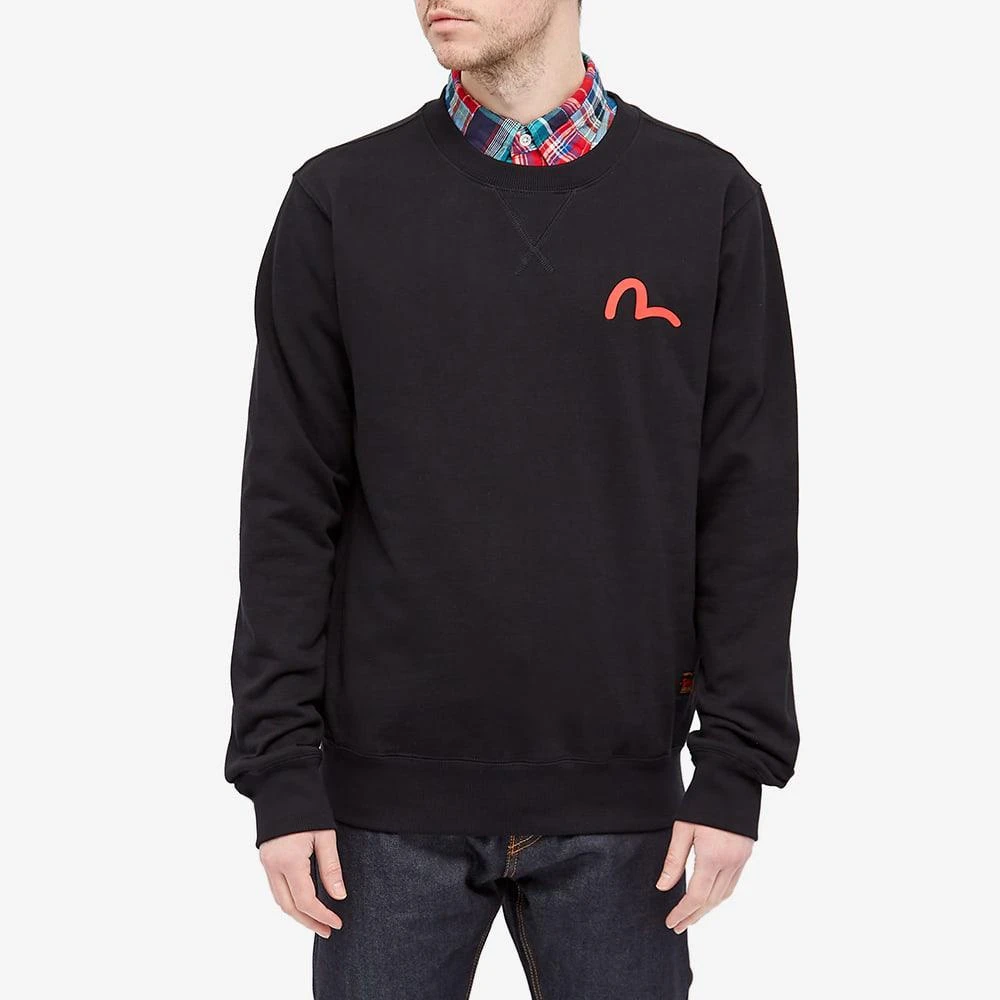 商品Evisu|Evisu Seagull Print Crew Sweat,价格¥1078,第4张图片详细描述