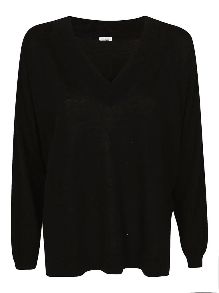 商品MALO|Malo V-Neck Long Sleeved Sweater,价格¥3192,第1张图片