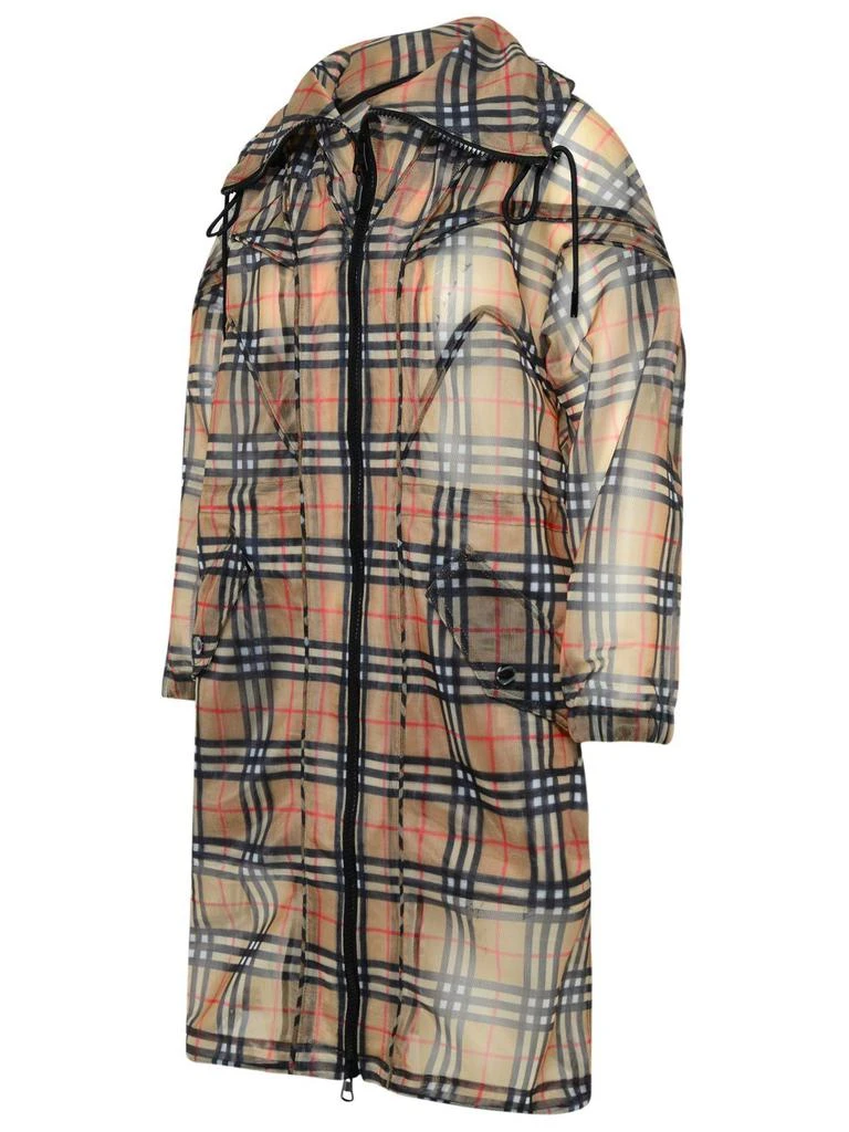 商品Burberry|Burberry Vintage Check Mesh Parka,价格¥7496,第3张图片详细描述