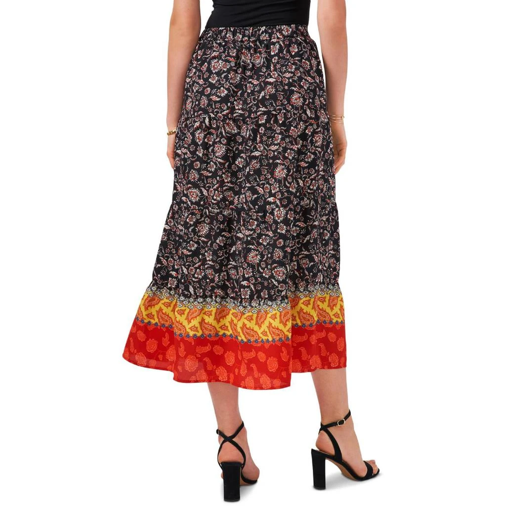 商品Vince Camuto|Vince Camuto Womens Floral Tiered Midi Skirt,价格¥160,第2张图片详细描述