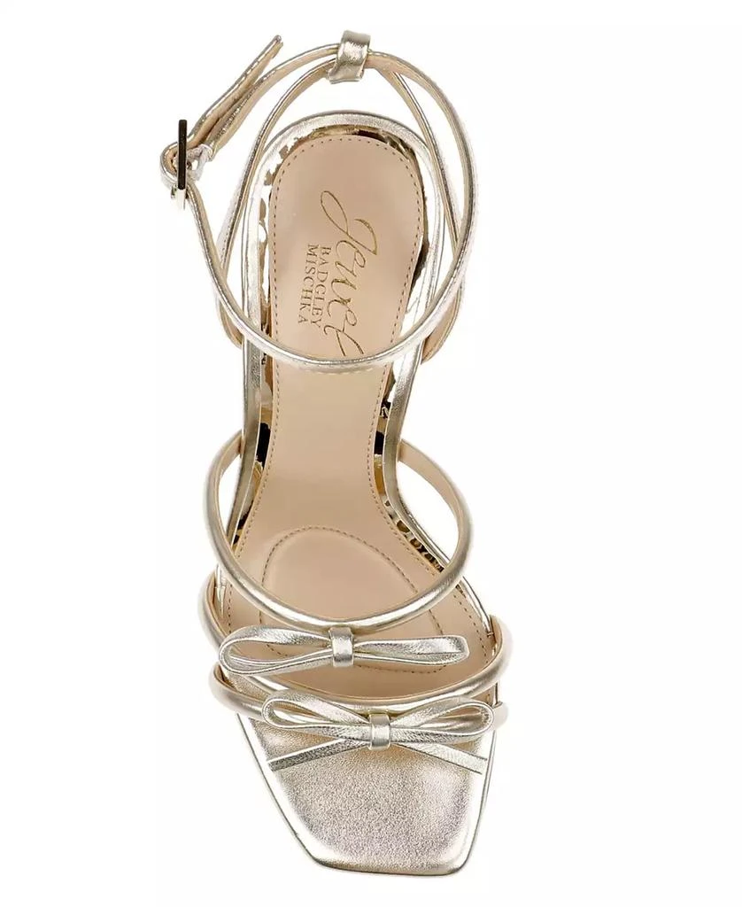 商品Badgley Mischka|Women's Kiyomi II Stiletto Dress Sandals,价格¥941,第4张图片详细描述