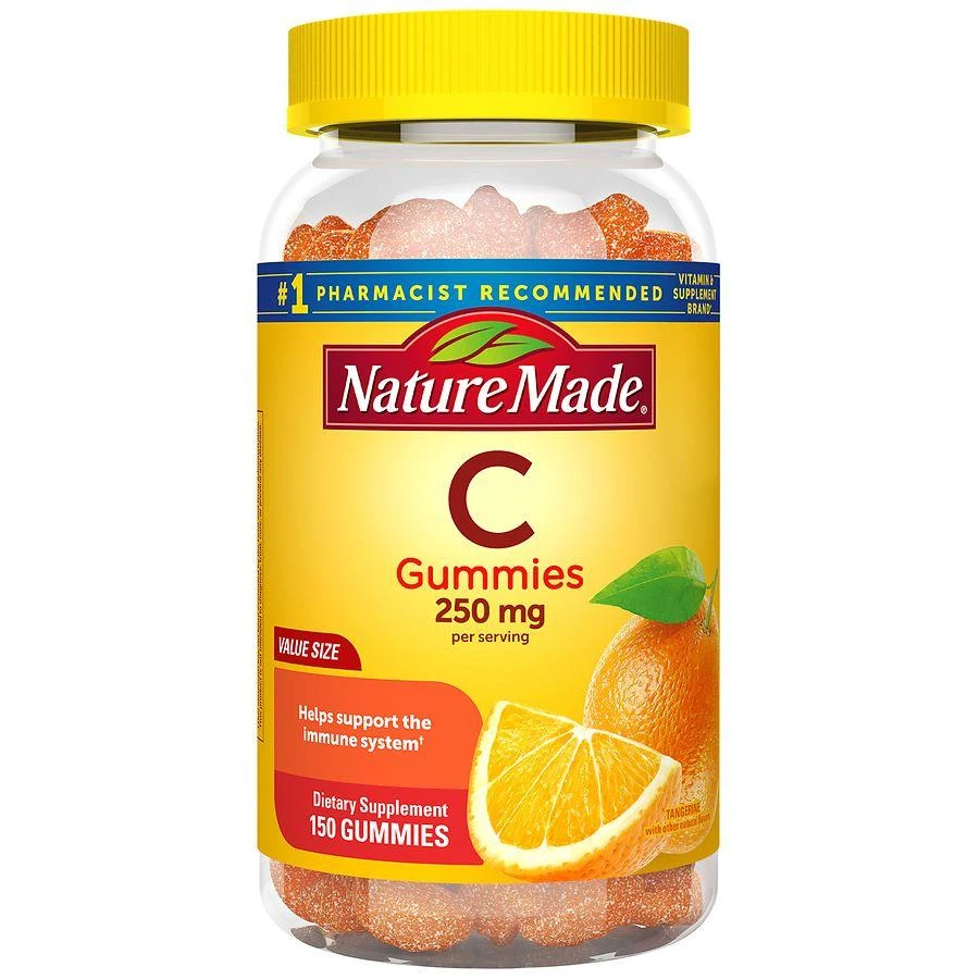 Nature Made Vitamin C Gummies 250 mg Tangerine 1