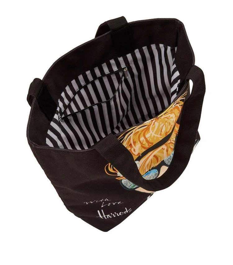商品Harrods|Glamourous Girls Canvas Bag,价格¥218,第2张图片详细描述