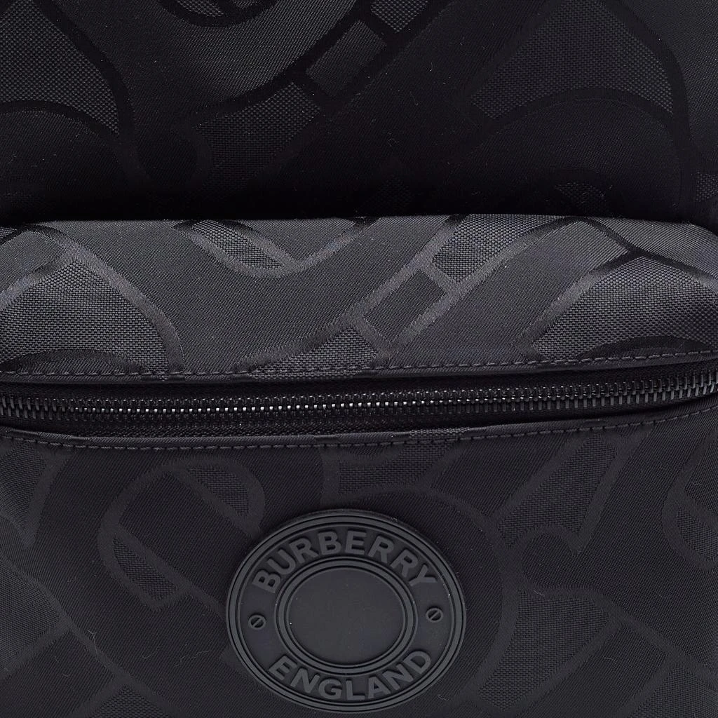 商品[二手商品] Burberry|Burberry Black Jacquard Monogram Jett Backpack Bag,价格¥6854,第5张图片详细描述